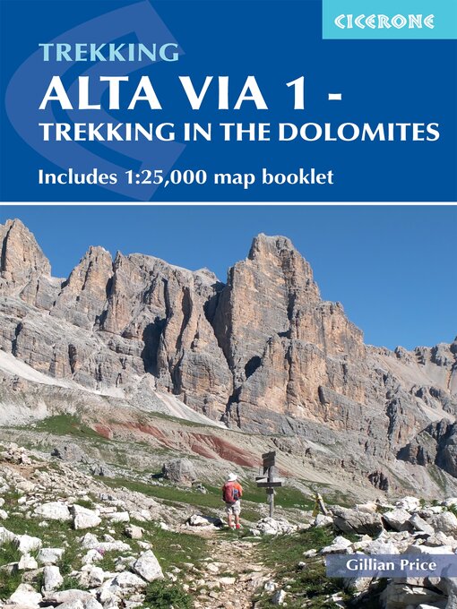 Title details for Alta Via 1--Trekking in the Dolomites by Gillian Price - Wait list